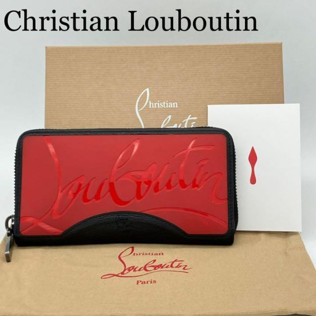 Christian Louboutin - 【大人気】クリスチャンルブタン　スニーカーソール ラウンドファスナー 長財布