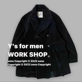 Y's for men ワイズフォーメン テーラードジャケット M 紺