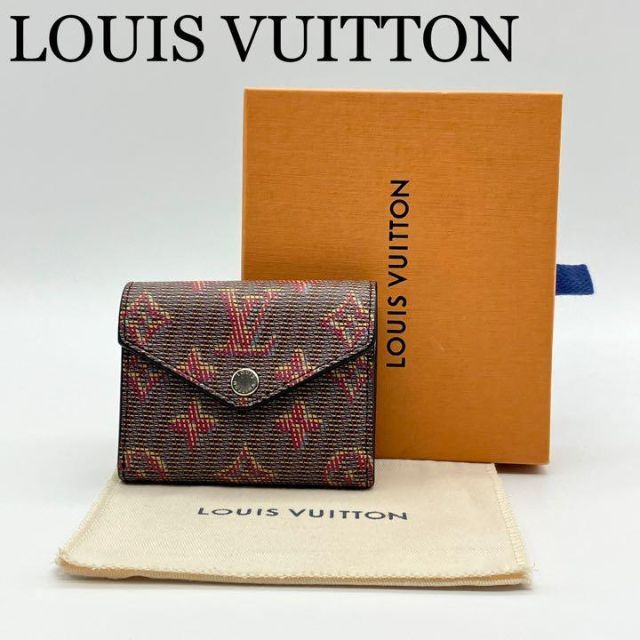 LOUIS VUITTON(ルイヴィトン)の【希少】ルイヴィトン モノグラムLVポップ ポルトフォイユゾエ 三つ折り財布 レディースのファッション小物(財布)の商品写真