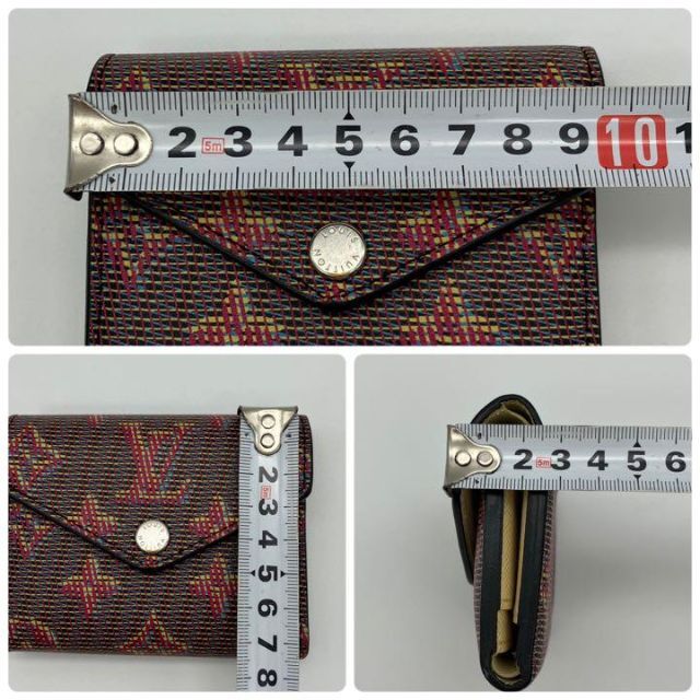 LOUIS VUITTON(ルイヴィトン)の【希少】ルイヴィトン モノグラムLVポップ ポルトフォイユゾエ 三つ折り財布 レディースのファッション小物(財布)の商品写真