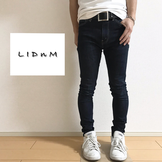 LIDNM(リドム)の【LIDnMリドム/ハイストレッチスキニーパンツ】No,9656 メンズのパンツ(デニム/ジーンズ)の商品写真