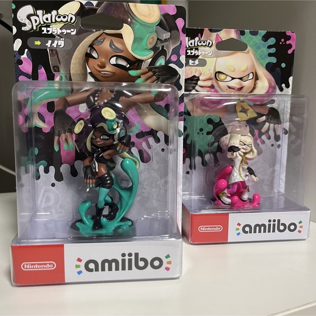 新品 未開封2個 スプラトゥーン アミーボ 
ヒメ、ホタル