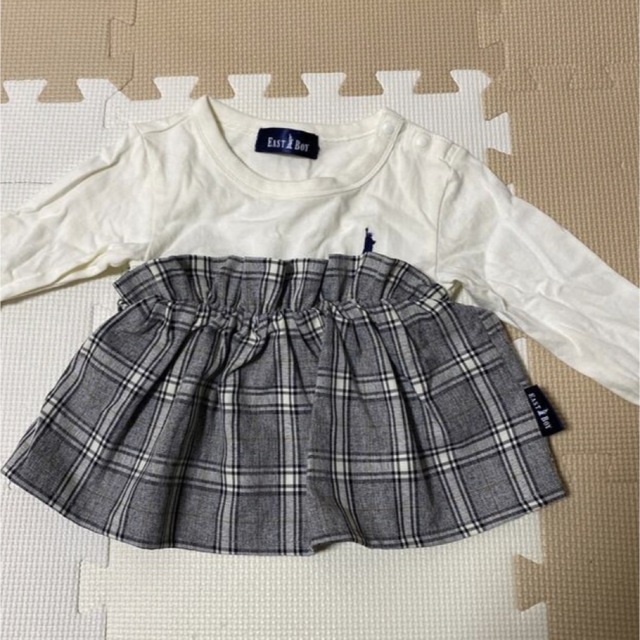 EASTBOY(イーストボーイ)のイーストボーイ／チュニック／90 キッズ/ベビー/マタニティのキッズ服男の子用(90cm~)(Tシャツ/カットソー)の商品写真