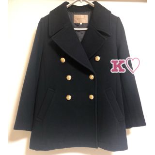 JUSGLITTY - JUSGLITTY * Pコートの通販 by Ꮶ♡'s shop|ジャス