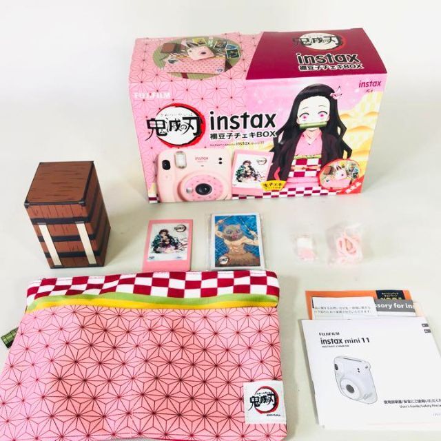 鬼滅の刃 禰豆子チェキBOX ねずこ instax mini 11 純正ストア スポーツ