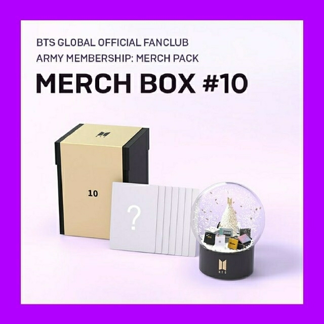 BTS MERCH BOX 10 スノードーム Snow Ball 新品未使用タレントグッズ