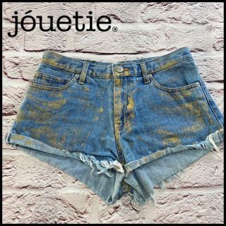 ジュエティ(jouetie)のThe jouetie　ショートパンツ　デニム　ジーンズ　レディース【25】(ショートパンツ)