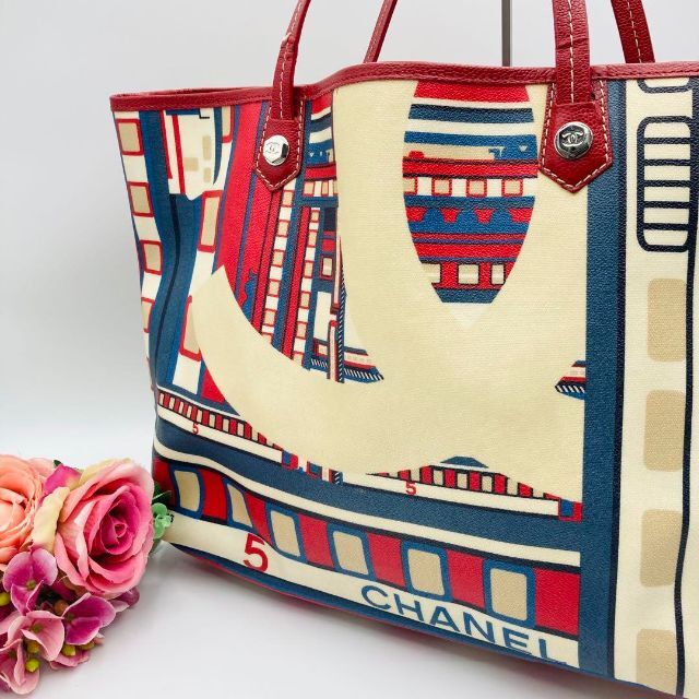 ♡レア シャネル♡CHANEL セントラルステーション トートバッグ ココ