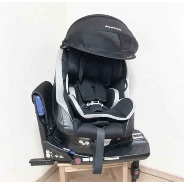 【☆美品☆】アップリカ☆チャイルドシート☆クルリラ☆ISOFIX☆回転式☆新生児 6