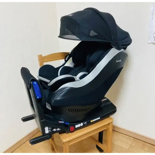 【☆美品☆】アップリカ☆チャイルドシート☆クルリラ☆ISOFIX☆回転式☆新生児 1