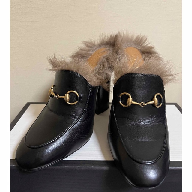 GUCCI プリンスタウン 24.5cm ブラック-
