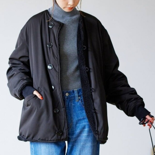 JOURNAL STANDARD(ジャーナルスタンダード)のJOURNAL STANDARD　ARMY TWILL リバーシブルブルゾン レディースのジャケット/アウター(ブルゾン)の商品写真