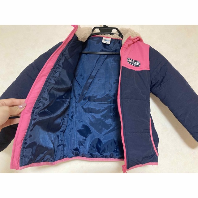 OUTDOOR(アウトドア)のoutdoor アウトドア ボアジャンバー 130cm 子供服 キャンプ　キッズ キッズ/ベビー/マタニティのキッズ服女の子用(90cm~)(ジャケット/上着)の商品写真