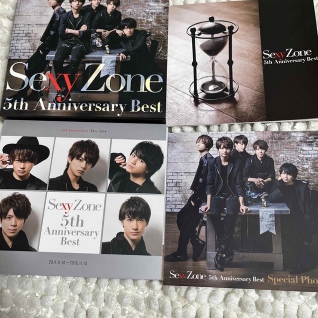 Sexy Zone(セクシー ゾーン)のSexy Zone 5th Anniversary Best 初回盤B  DVD エンタメ/ホビーのCD(ポップス/ロック(邦楽))の商品写真