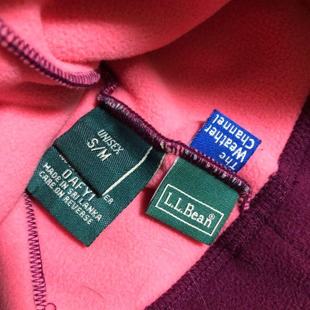 L.L.Bean(エルエルビーン)のL.L.Bean フリース ビーニー POLARTEC 紫 ユニセックス メンズの帽子(ニット帽/ビーニー)の商品写真