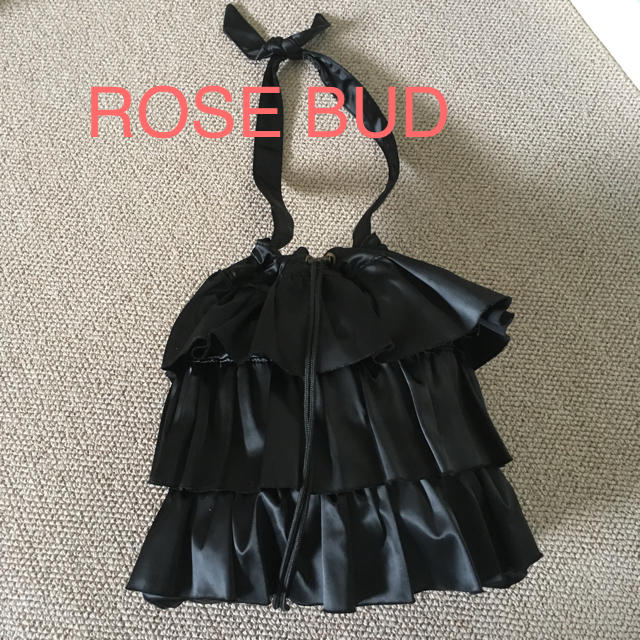 ROSE BUD(ローズバッド)のローズバット ティアードフリルバック レディースのバッグ(ショルダーバッグ)の商品写真