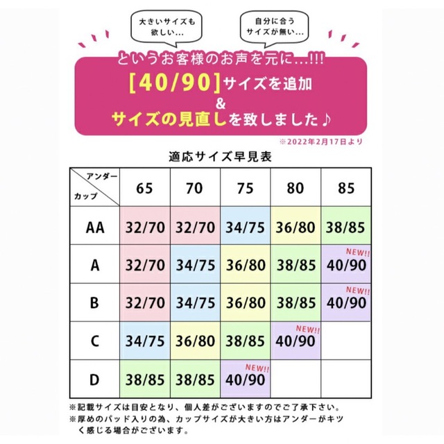 ノンワイヤーブラショーツセット　2カラー レディースの下着/アンダーウェア(ブラ&ショーツセット)の商品写真