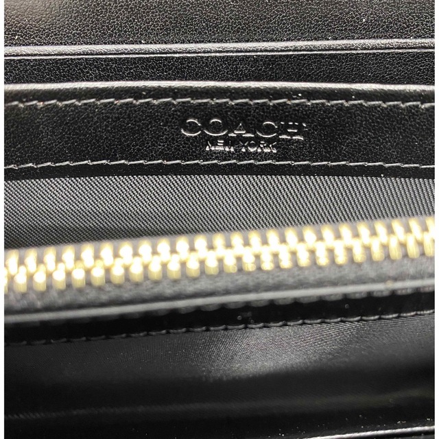 COACH(コーチ)のコーチ coach ジッピーウォレット 正規品 レザー 長財布 ブラック　06 レディースのファッション小物(財布)の商品写真