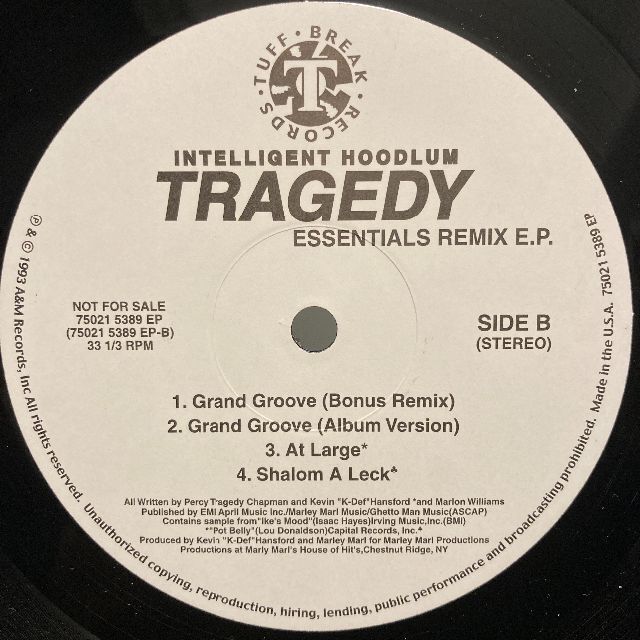 Intelligent Hoodlum – Tragedy Essentials 楽器のDJ機器(CDJ)の商品写真