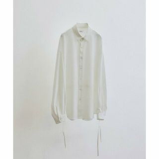 ジュンレッド(JUNRED)の【ホワイト（10）】【 UNISEX 】スリットコードオーバーシャツ(シャツ/ブラウス(長袖/七分))