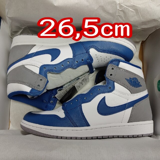 Air Jordan 1 High OG True Blue 26,5㎝ - スニーカー