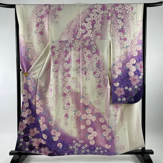 振袖 美品 名品 身丈159cm 裄丈64cm 正絹バイセル帯