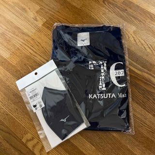 ミズノ(MIZUNO)のいっち様専用　未使用　勝田マラソン　2023 ロングTシャツandマスクセット(Tシャツ/カットソー(七分/長袖))