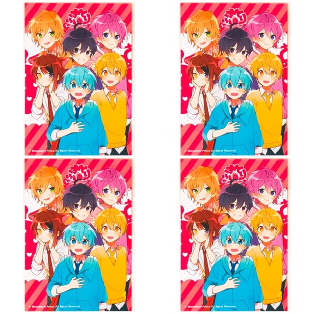 新品★すとぷり【集合】すとろべりーらぶっ！★アニメイト★特典★ブロマイド★4点