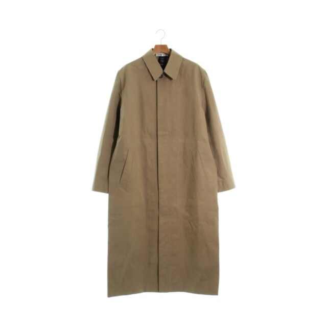 Paul Harnden ポールハーデン イギリス製 MAC COAT マックコート XS チャコール ステンカラー トレンチ アウター【Paul Harnden】