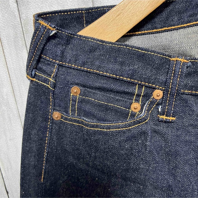 THE FLAT HEAD(フラットヘッド)の美品！THE FLAT HEAD BALDER JEANS 日本製！レディース レディースのパンツ(デニム/ジーンズ)の商品写真