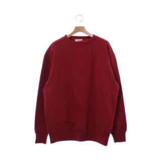 マルニ(Marni)のMARNI マルニ スウェット 50(XL位) 赤 【古着】【中古】(スウェット)