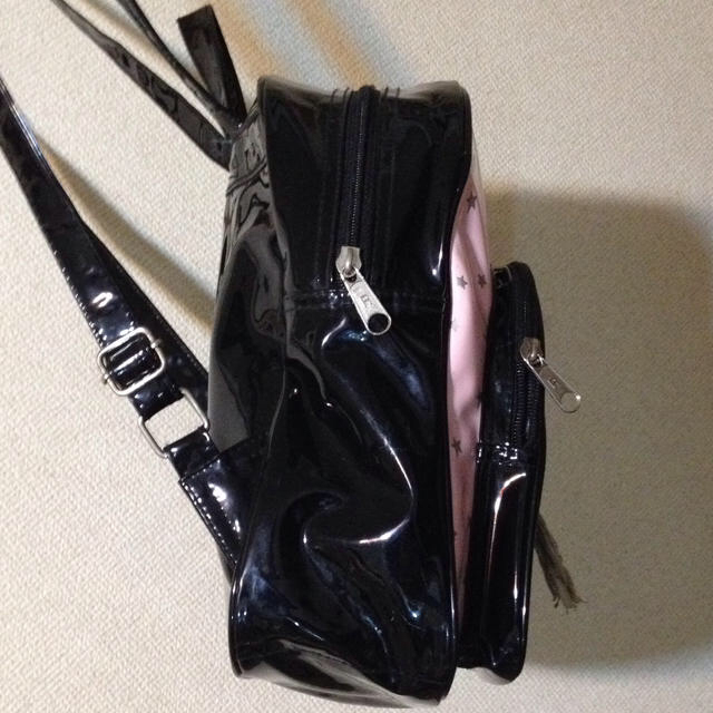 エナメル ちびリュック used レディースのバッグ(リュック/バックパック)の商品写真