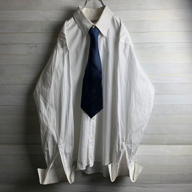 Yves Saint Laurent - 《ストライプ》イヴ・サンローラン 長袖シャツ M