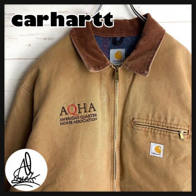 carhartt - 《入手困難》カーハート☆デトロイトジャケット 刺繍ロゴ