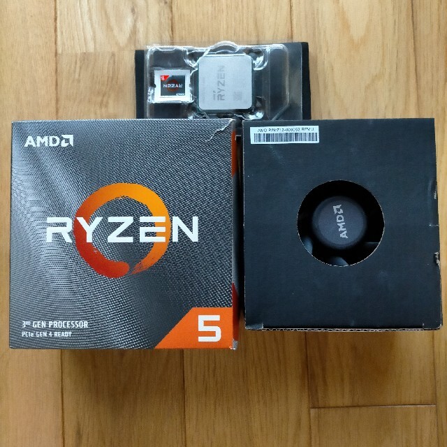 AMD Ryzen 5　3600PCパーツ