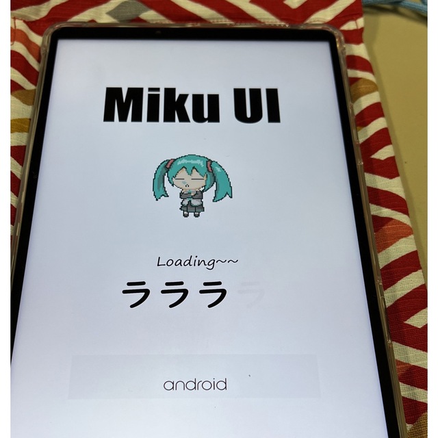 Lenovo Legion Y700 Android13 MIKU UI 日本語