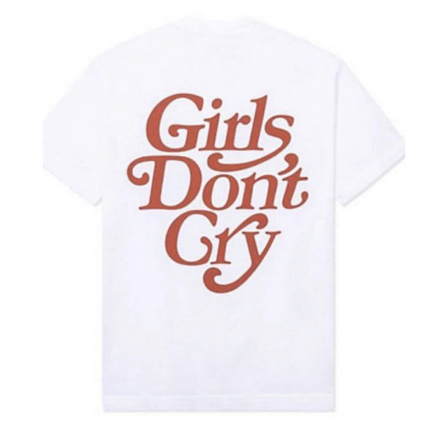 Girls Don't Cry LOGO Tee ホワイト Sサイズ 伊勢丹