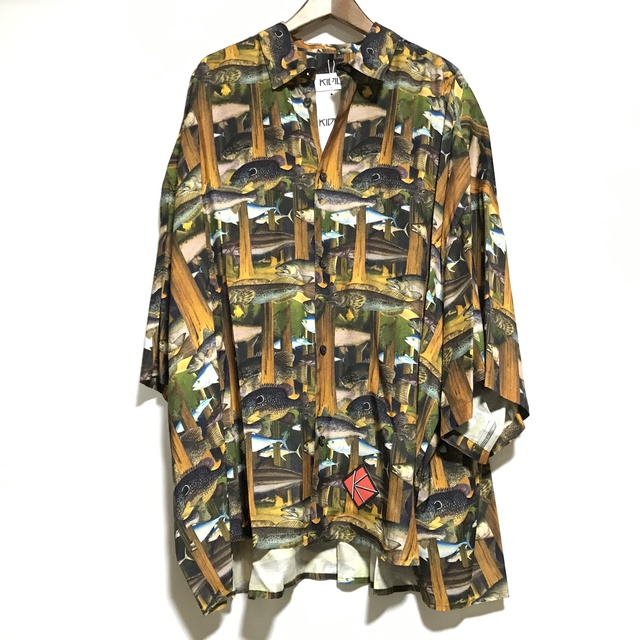 シルバーグレー サイズ HIRO KIDILL 21SS 半袖 シャツ ヒロ キディル