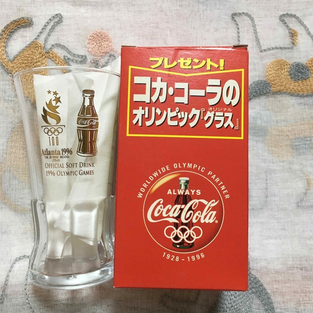 コカ・コーラ  オリンピックグラス  4個セット インテリア/住まい/日用品のキッチン/食器(グラス/カップ)の商品写真