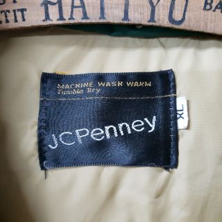 70s-80s j.c.penney ダウンベスト グリーン XLの通販 by mkkh.com