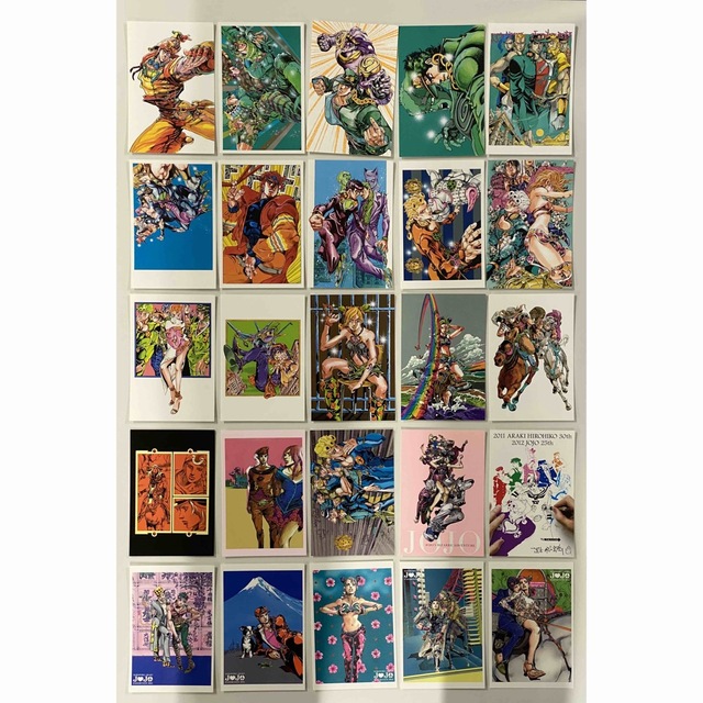 荒木飛呂彦原画展 ジョジョ展 ポストカード25枚セット【未使用品】2 エンタメ/ホビーの漫画(その他)の商品写真