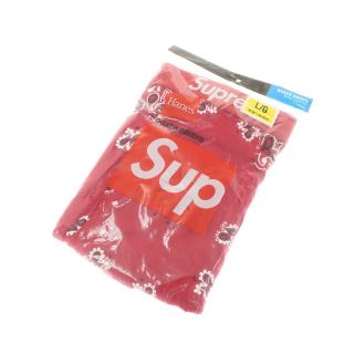 シュプリーム(Supreme)の【中古】【未使用】シュプリーム Supreme 2022年秋冬　Hanes Bandana Boxer Briefs 2pac ボクサーブリーフ アンダーウェア アンダーウェア【サイズL】【メンズ】(ボクサーパンツ)