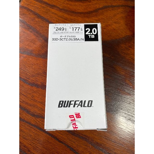 PC周辺機器 Buffalo - Buffalo SSD-SCT2.0U3BA/N