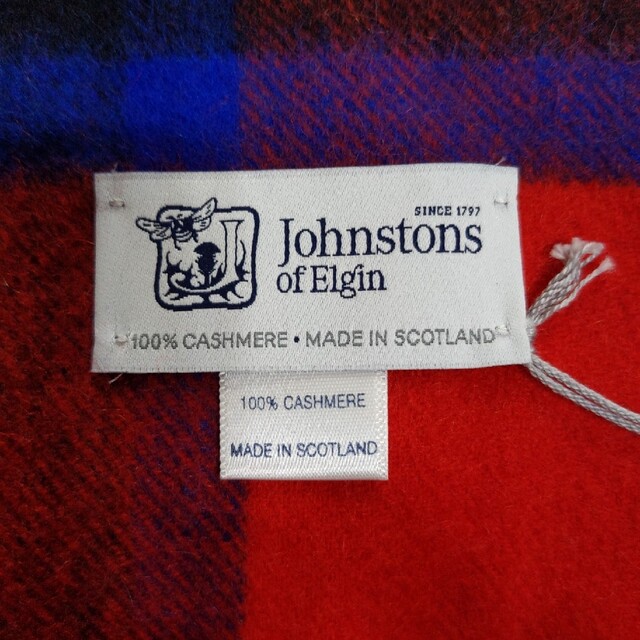 Johnstons(ジョンストンズ)のJohnstons of Elgin100% CASHMERE大判ストール レディースのファッション小物(ストール/パシュミナ)の商品写真