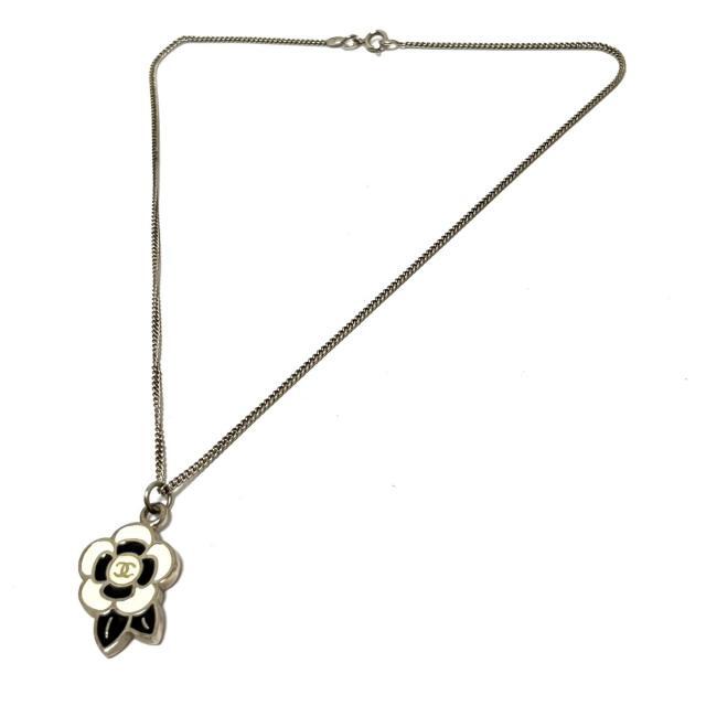 最安値好評】 ヤフオク! - CHANEL シャネル ネックレス カメリア 金属
