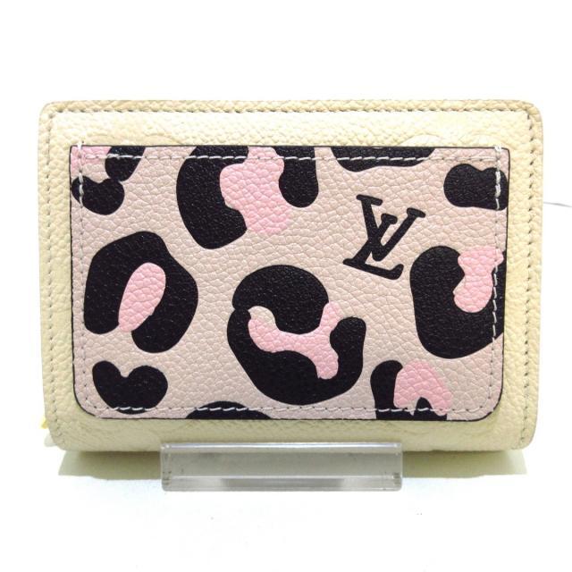 100%本物 ルイヴィトン - VUITTON LOUIS 2つ折り財布 クレーム M80754