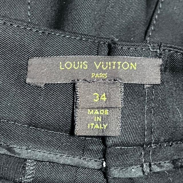 LOUIS VUITTON(ルイヴィトン)のルイヴィトン パンツ サイズ34 S - 黒 レディースのパンツ(その他)の商品写真