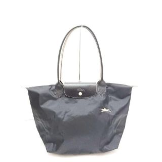 ロンシャン(LONGCHAMP)のロンシャン ショルダーバッグ 黒×ベージュ(ショルダーバッグ)