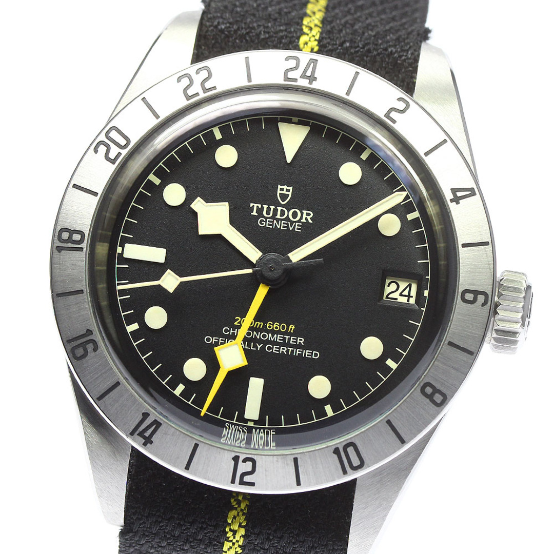 ☆良品 ★箱・保証書付き【TUDOR】チュードル ブラックベイ プロ デイト 79470 自動巻き メンズ_732354