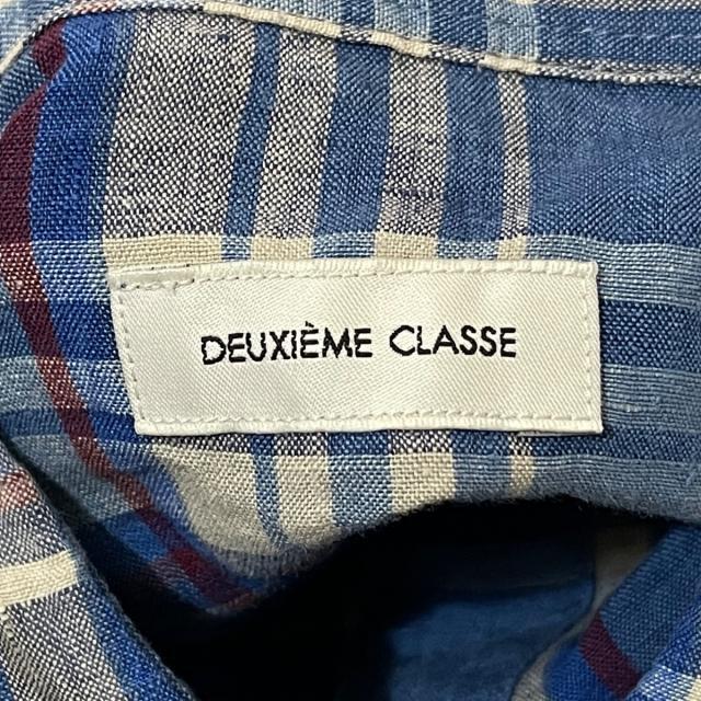 DEUXIEME CLASSE(ドゥーズィエムクラス)のドゥーズィエム 長袖シャツブラウス - レディースのトップス(シャツ/ブラウス(長袖/七分))の商品写真